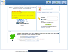 Tablet Screenshot of peps.sante-ra.fr